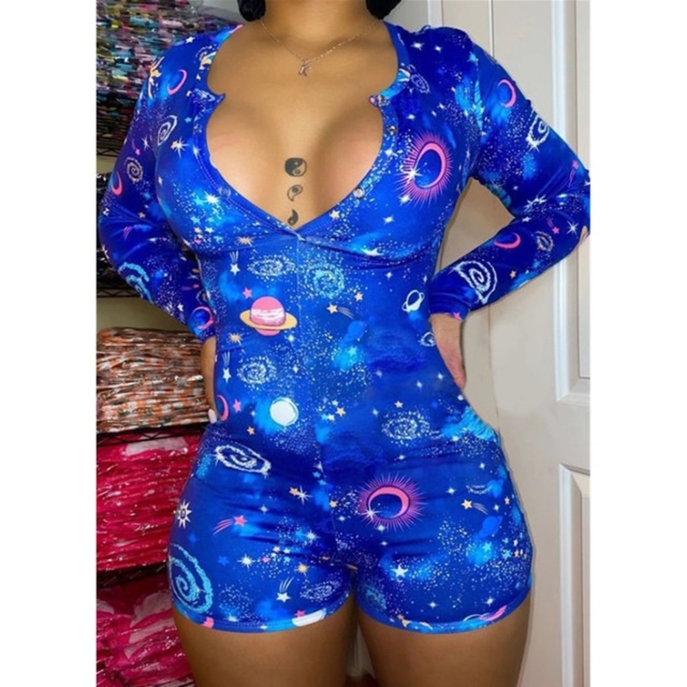 Galaxy Blue Onesie